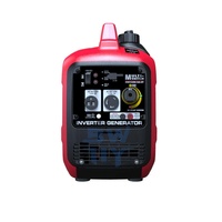 Leiser Inverter-Generator 2kW Dual-Fuel-Generator Benzin Seilzugstart Ultra-Leise 4-Takt Niedriger Kraftstoffverbrauch für den Täglichen Hausgebrauch