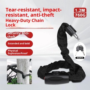 Antivol <span class=keywords><strong>porte</strong></span>-clés anti-effraction <span class=keywords><strong>pour</strong></span> vélos, VTT, véhicules électriques, motos, portes vitrées et voitures - Product Image 6