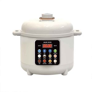 Autocuiseur Électrique Multifonctionnel Intelligent AUX 5L avec Fonction de Réserve, Blanc, Commande à une Touche - Product Image 1