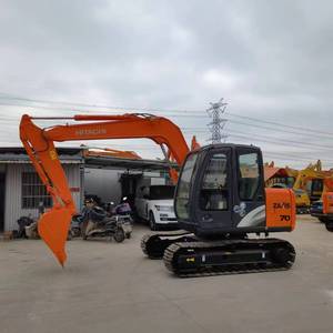 รถขุดมือสองฮิตาชิ ZX70 7 ตัน ยอดนิยม ขายดี ของแท้จากญี่ปุ่น 100% รถแบคโฮไฮดรอลิกแบบยืดหยุ่น มินิเอ็กซ์คาเวเตอร์ - Product Image 6