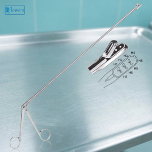 YEOMANN Intestinal Polyous Grasping Forceps Stainless Steel Surgical <b>Clamp</b> General Surgery Instrument - Product Image 4