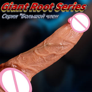 Masturbatore Femminile Pene Artificiale Dildo Realistico in <span class=keywords><strong>Silicone</strong></span> Liquido da 8 Pollici con Ventosa Giocattoli Sessuali per Donne - Product Image 3