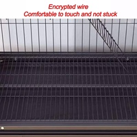 OEM ODM Grande cage pour chat en acier inoxydable massif, taille personnalisable, pour intérieur, plusieurs modèles, avec roues et plateau