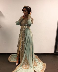 Elegante y elegante Lehenga Choli hasta el suelo bordado Zardozi pesado para fiesta de mujer/boda-Material de acetato ATIYA LIBAS India - Product Image 4