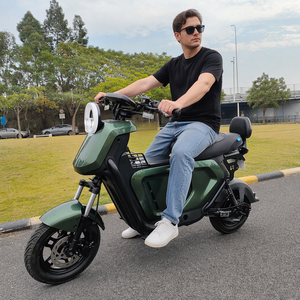 Nouvelle conception, <span class=keywords><strong>moto</strong></span> électrique tout-terrain sans balais de 1200 W, 14 pouces, frein à disque étanche, E-Dirt Bike pour les passionnés de plein air - Product Image 4