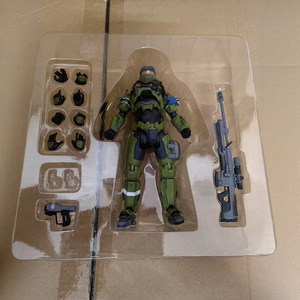 Figura de Acción Articulada de PVC de Master Chief Infinite de <span class=keywords><strong>Halo</strong></span> 3, Qin Zhi Lian, Modelo de Juguete, Estatua, Adorno para Decoración - Product Image 5