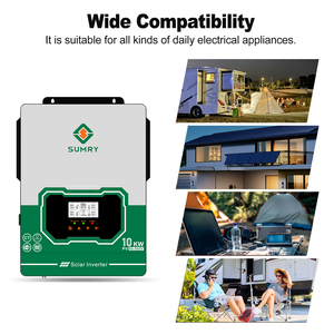 Inverter Solare Off-Grid SUMRY Serie <span class=keywords><strong>SCE</strong></span> 4.5kw, Regolatore Solare Dual MPPT per Diversi Gruppi di Pannelli Solari - Product Image 4