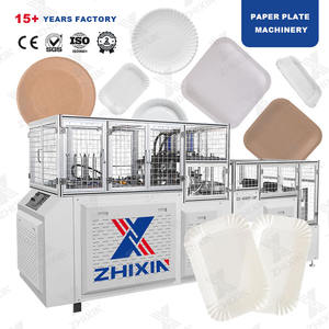 Volautomatische Goud/Zilverfolie Platen Maken Machines Wegwerp Voedsel Papier Plaat Maken <span class=keywords><strong>Machine</strong></span> - Product Image 1