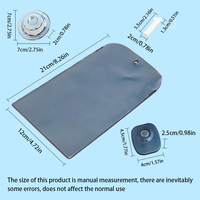 Pochette de téléphone en PVC verrouillable avec dispositif de déverrouillage, anti-espionnage, pochette de sécurité mobile anti-photographie