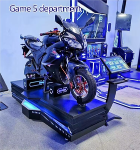 Simulateur de moto VR 9D durable pour jeu de course en intérieur, en matériau ABS, <span class=keywords><strong>PC</strong></span>, 1 passager, modes d'équipement MR, modèle 001 - Product Image 3