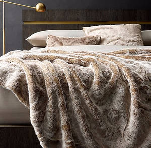 Bán Buôn Nặng Faux Fox Fur Ném Chăn - Product Image 5