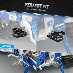 NiceCNC Extender Repose-pieds Repose-pieds Pour Yamaha YZ125 250 1998-2022 2023 YZ <span class=keywords><strong>WR</strong></span> 250F 450F 2003-2022 2023 - Product Image 2