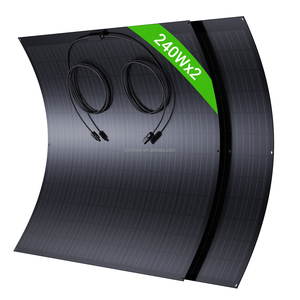 Panneau Solaire Souple 240W Étanche IP67 Portable Flexible depuis l'Entrepôt Local en Allemagne, 240 Watts (Lot de 2) - Product Image 1