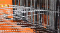 Nouvelle Conception Semi-Automatique Équipement de Tissage Industriel pour Grillage Métallique Vibrant et Maille de Fil Ondulé