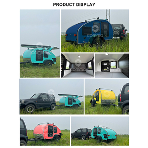 Moins de 750kg Rv Camper Camping-car hors route Casa Rodante Camper Petite maison sur roues - Product Image 3