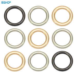 Anillo de Unión Soldado sin Costura, Anillo Metálico Soldado, Anillo Redondo de Aleación de Zinc/Acero Inoxidable - Product Image 1