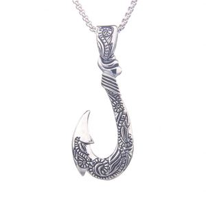 Stainless Steel Fishhook <b>Charm</b> Vintage Viking Men's Titanium Steel Pendant No Fade Necklace Vintage Stainless Necklace - Product Image 6