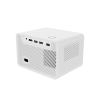 Projecteur intelligent à mise au point automatique 180 ANSI 720P natif avec correction automatique de la distorsion trapézoïdale, projecteur LED pour home cinéma prenant en charge le décodage 4K