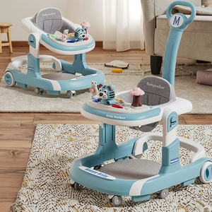 <span class=keywords><strong>Marche</strong></span>-bébé pliable avec fonction pour garçons et filles, <span class=keywords><strong>chariot</strong></span> d'apprentissage <span class=keywords><strong>de</strong></span> la <span class=keywords><strong>marche</strong></span> pour bébés, poussette à pousser pour tout-petits - Product Image 3