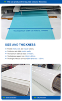 Panneau FRP 1mm 2mm Lisse GFR FRP Fibre de Verre Renforcé Polyester Laminat Rouleau Blanc Bobine Argo Composite Panneau FRP Transparent