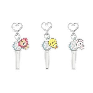Spot Wholesale Idol Xiumin Suho Lay Team Series Cartoon <b>Anime</b> Support Lamp Acrylic Pendant <b>Keychain</b> Key Ring H2H Pendant - Product Image 2