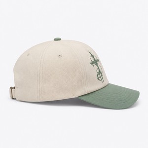 Fashion Custom Logo Vintage Letter 6 Panel Baseball Cap <b>Flat</b> Embroidery Cotton Twill Streetwear Dad <b>Hat</b> - Product Image 3