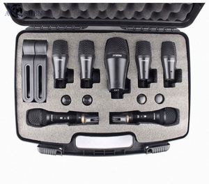 Micrófono de Kit Cardioide con Cable para Batería, de Metal y Plástico, para Transmisión en Vivo, Grabación de Espectáculos en Vivo y Uso en Escritorio, Venta al por Mayor - Product Image 1