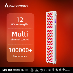 Panneau de luminothérapie rouge à 12 longueurs d'onde, appareil de thérapie LED infrarouge 900W pour le corps entier, pour la réadaptation des athlètes, les hôpitaux et les cliniques - Product Image 1