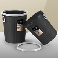 Panier à papier en plastique PP écologique, durable et léger, à ouverture supérieure, pour la maison, le bureau, marque privée, usage polyvalent, vente en gros