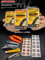 Kit d'outils de réparation de pneus de vélo OLIVER compatible pour vélos de montagne, de livraison et pliants - Portable et résistant à la pression pour le cyclisme