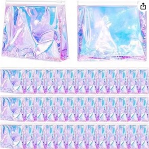 กระเป๋าใส่เครื่องสำอางแบบใส ตัวอย่างฟรี  กระเป๋าจัดระเบียบเครื่องสำอาง PVC กันน้ำ  กระเป๋าพลาสติกใส่เครื่องสำอางพร้อมซิป - Product Image 5
