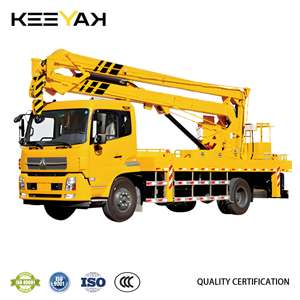 Howo 4x2 30 מ 'משאיות פעולה בגובה רב-משאיות מתקפלות זרועות מתקפלות רחוב סולר דלי משאית - Product Image 6