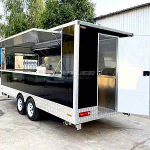 Carrito de Comida para BBQ, Pizza, Hamburguesas, Helados, Café, Fabricación de Camionetas de Comida Personalizadas, Remolque de Comida - Product Image 3