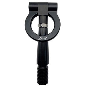 Barra de Remolque Negra - Gancho de Remolque para Auto, Aluminio Negro Simoni Racing - Product Image 2