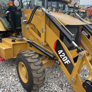 Cargadora Usada Caterpillar 420F de Alto Rendimiento y Mejor <span class=keywords><strong>Precio</strong></span>, Retroexcavadora Cat 420F Usada en Venta, Lista para Enviar - Product Image 2