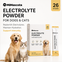 Poudres d'électrolytes pour chiens - Soutien immunitaire et santé de la peau et du pelage - Poudre d'électrolytes pour chiens et chats