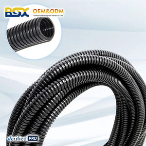 Selang fleksibel bergelombang Pvc kualitas tinggi OEM 2025 selang plastik kateter tahan api pipa bergelombang selang komposit - Product Image 1