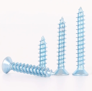 LeGood self tapping phillips <b>flat</b> head <b>screw</b> zinc plated carbon steel #8 thread 5/8inch - Product Image 3