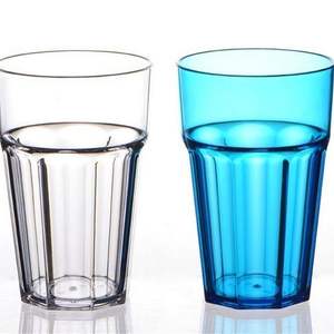 Robuste 20oz/568ml Polycarbonate Pinte Gobelets Blanc Highball Verres Épais et Réutilisable Écologique PC Matériel - Product Image 2