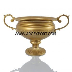 Diseño de Metal pulido plateado, artículos de mesa elegantes, floreros, grandes y modernos, decoración de mesa de Metal encantador, florero de interior - Product Image 2