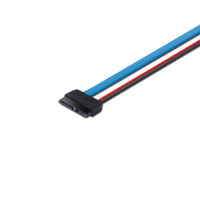 Câble adaptateur SATA Slimline 30CM, convertisseur Serial ATA 22 broches vers 13 broches, connecteur mâle 7+15 vers femelle 7+6