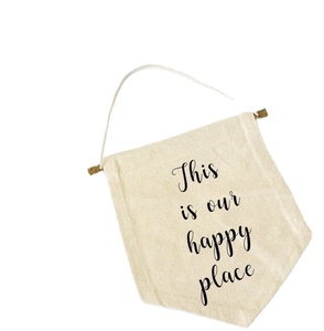 Nuevo Producto, Bandera Triangular de Lona para Publicidad y Promoción, Económica, Personalizable con Impresión por Sublimación, para Colgar en la Pared - Product Image 5