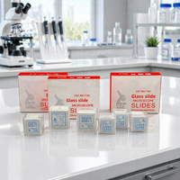 Disposable Glass Microscope Slides Frosted Surface for Clean and Accurate Observation