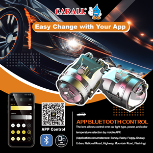 CARALL ไฟตัดหมอก/ไฟขับรถ LED 3นิ้วไฟตัดหมอกโปรเจคเตอร์เลเซอร์แบบสองชั้นสำหรับรถยนต์อินเดีย - Product Image 5