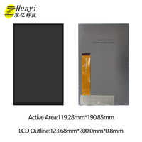 Modules Lcd 9.0 pouces 800*1280 fabricant d'écran Lcd personnalisé pas cher avec Tn Stn Htn Fstn Mode d'affichage usine d'affichage Lcd