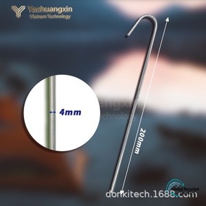 Estaca para Tienda de Campaña de Acero Inoxidable de 250 mm con Punta Circular Afilada, Equipo de Campamento para Exteriores, 1 Unidad, Embalaje en Cartón, Uso en Todas las Estaciones - Product Image 6