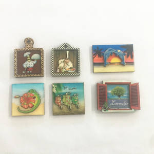 המדינה אמסטרדם תיירות יפן מילאנו dubrovnik מזכרות מקרר מגנט - Product Image 3