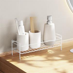 Estante de Almacenamiento de Hierro Forjado Multicapa para Baño, Uso en Escritorio y Lavabo, para Cosméticos - Product Image 4