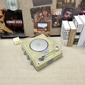 Tocadiscos de Vinilo Todo en Uno con Altavoz, Pantalla y Control Remoto, Tocadiscos de 3 Velocidades, Tocadiscos de Vinilo con Bluetooth - Product Image 6