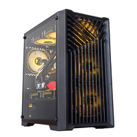 Boîtier de M-ATX OEM de haute qualité boîtier de PC de jeu en maille avec ventilateur PWM 4 broches ARGB